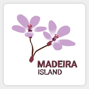 Madeira Island - Geranium Maderense / Gerânio-da-madeira Magnet